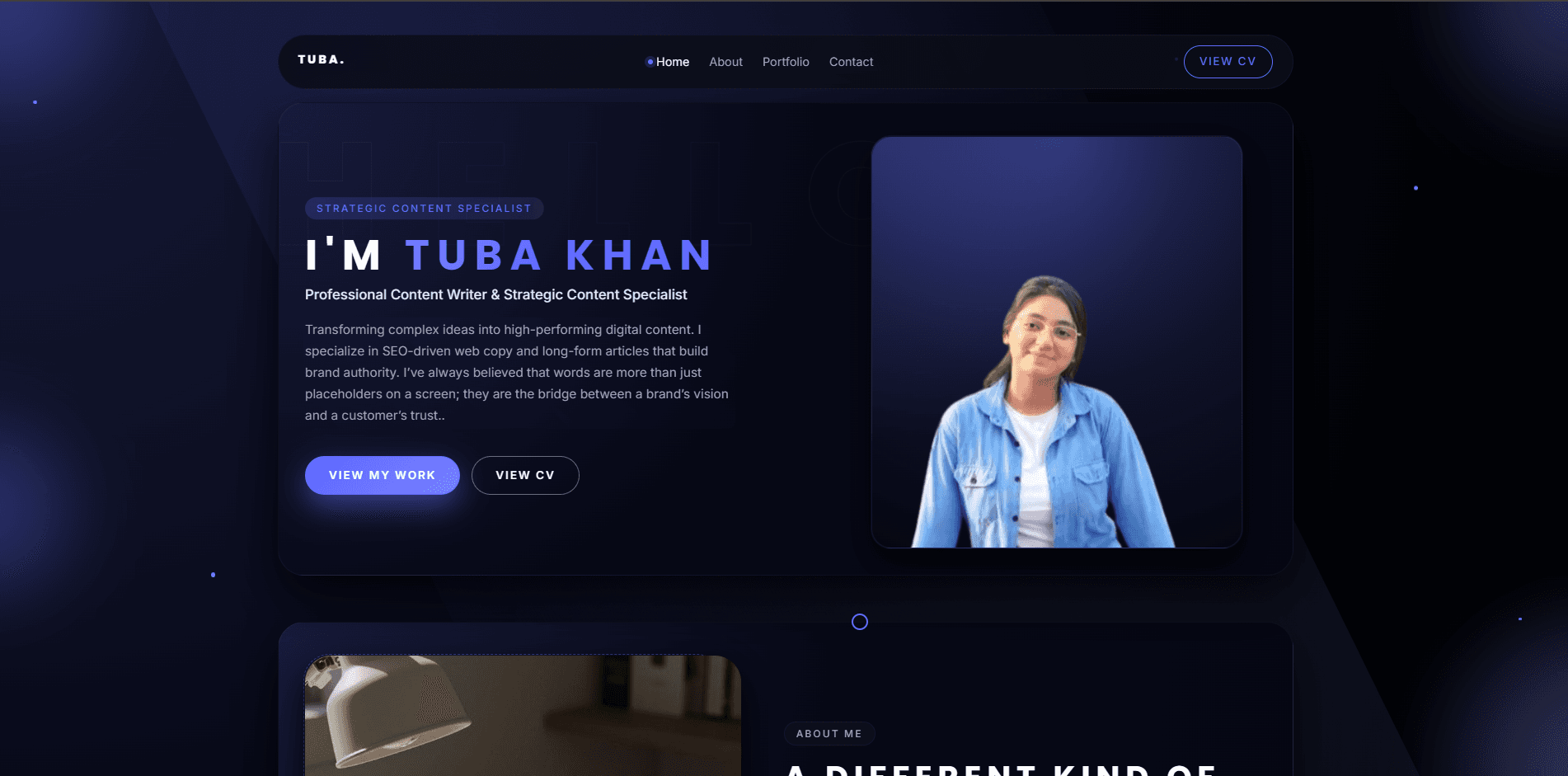 Tuba Khan Portfolio